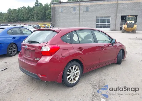2014 Subaru Impreza 2.0I Premium из США, поврежденный, VIN JF1GPAC60E8224819